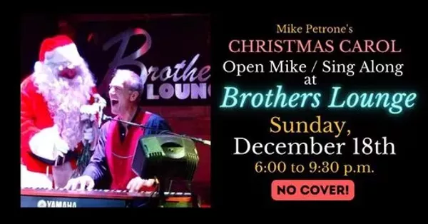 Mike Petrone's Christmas Carol Open Mic Sing-Along - Vimarsana News