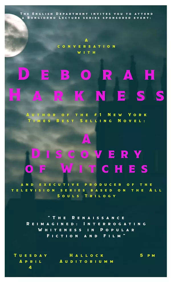 A Conversation with Deborah Harkness - Vimarsana News