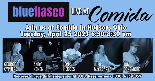 Blue Fiasco Returns to Comida, April 25 - Vimarsana News