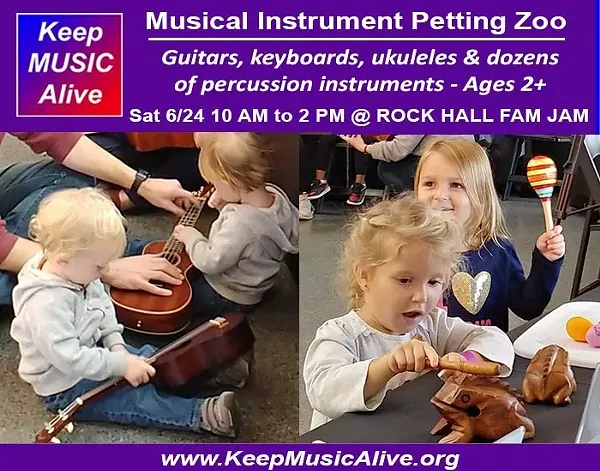FREE Musical Instrument Petting Zoo for All Ages! - Vimarsana News