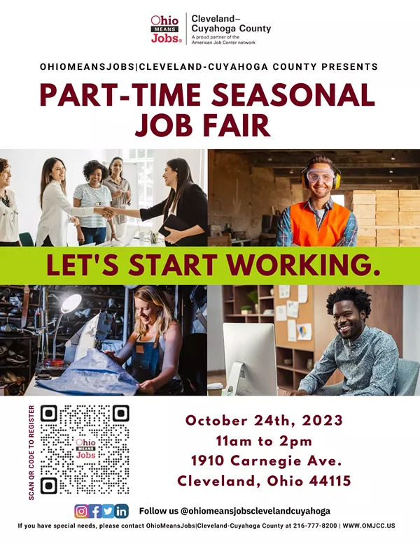 Part-Time and Seasonal Job Fair on Tuesday, October 24, 2023 - Vimarsana News