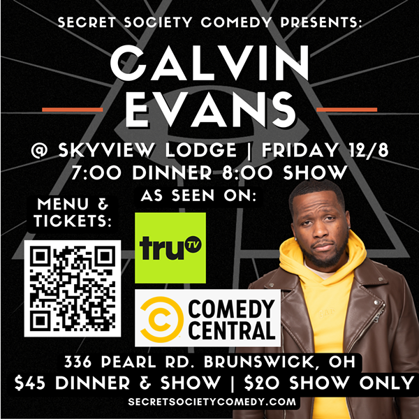 Dinner & A Comedy Show With Calvin Evans - Vimarsana News