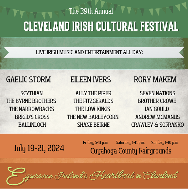 Cleveland Irish Cultural Festival Cuyahoga County Fairgrounds Fairs