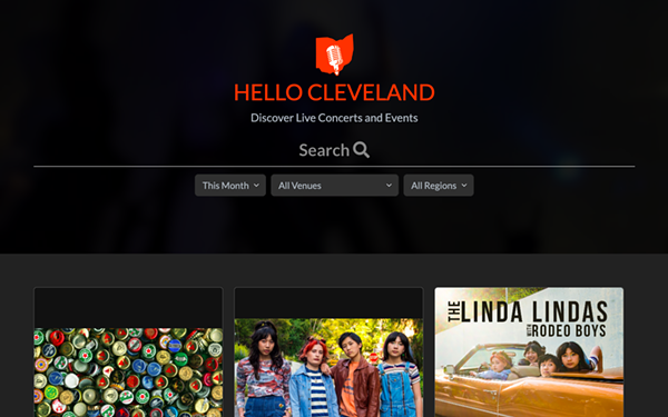 Hello Cleveland, a One-Stop-Shop for Live Music Listings, Debuts with Rock Hall Bump