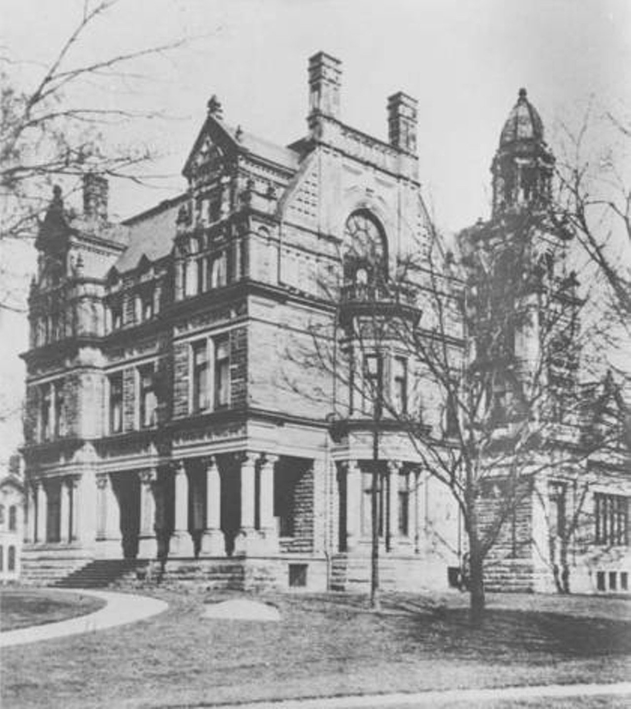 3725 Euclid Avenue - Charles Brush mansion. 1900 - 1929