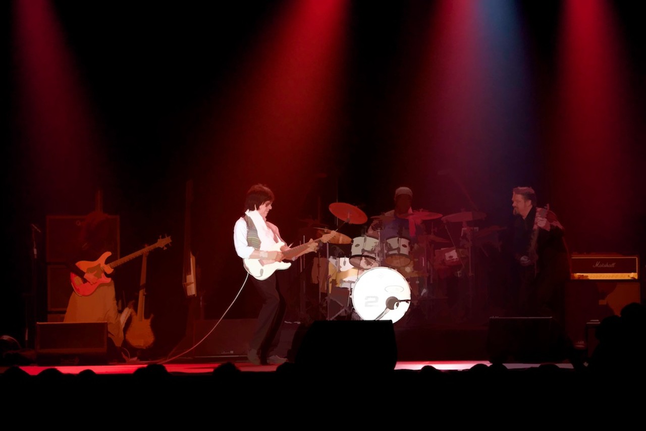 Jeff Beck Performing at Hard Rock Live