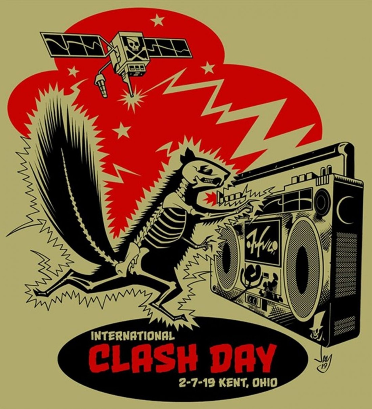  International Clash Day 
Thu, Feb. 7-Sat, Feb. 9
Event Poster Art