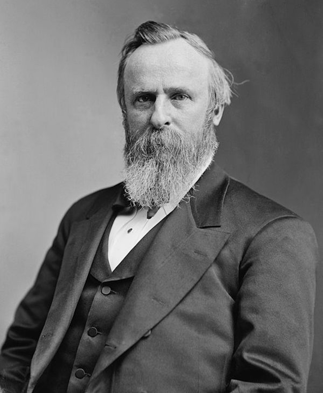 Rutherford B. Hayes
Spiegel Grove, Fremont
Our 19th president, Hayes was also a lawyer and abolitionist who defended fugitive slaves in court in the antebellum years. He was also responsible for officially ending the Reconstruction Era through the Compromise of 1877. 
Photo via Wikimedia Commons