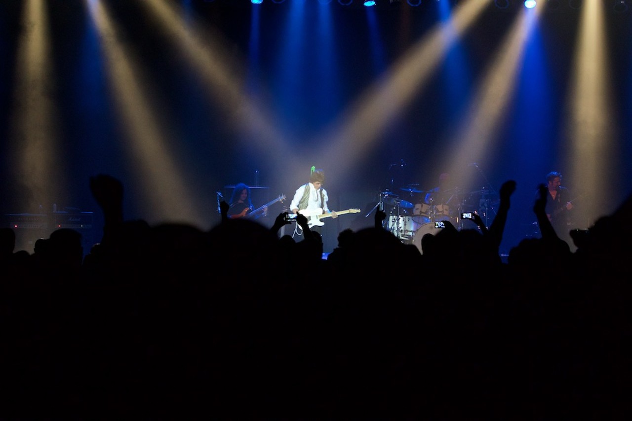 Jeff Beck Performing at Hard Rock Live