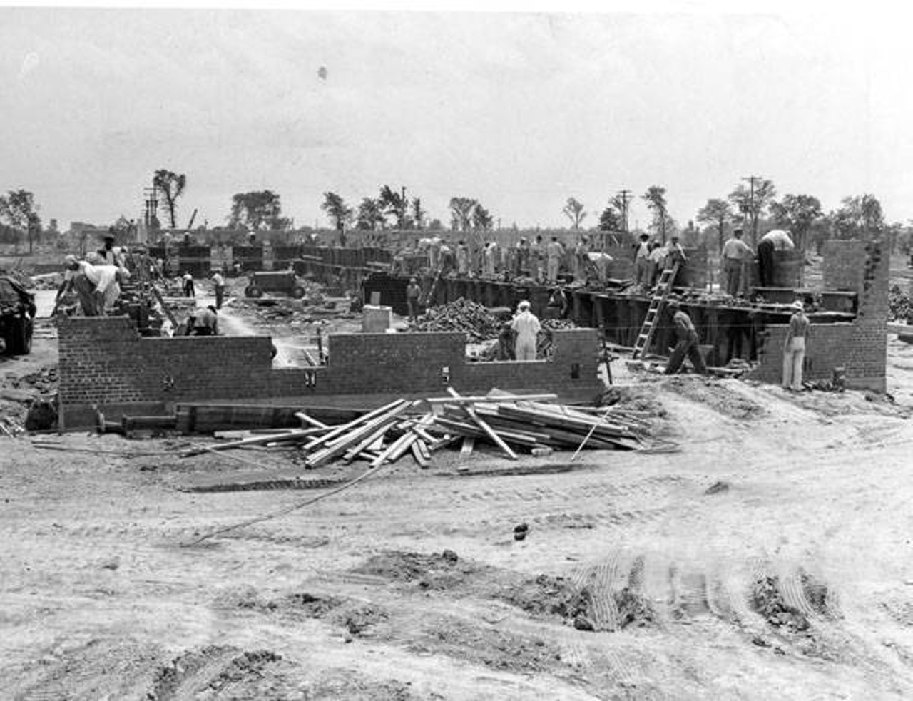  Crile Hospital Construction, 1943 