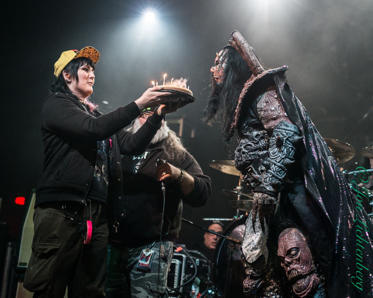 Overkill, Nile and Lordi Performing at the Agora
