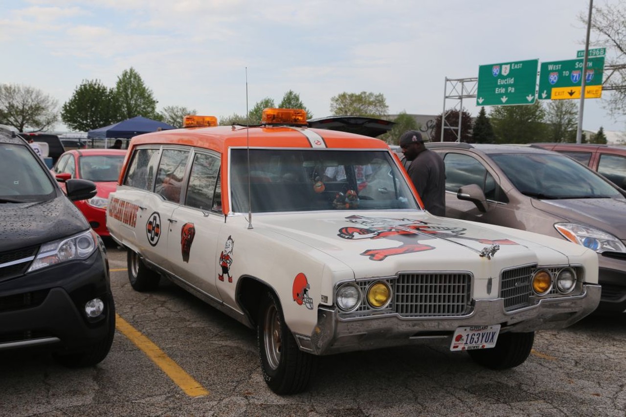 Our Draft Tailgate Party at the Muni - Cleveland Browns