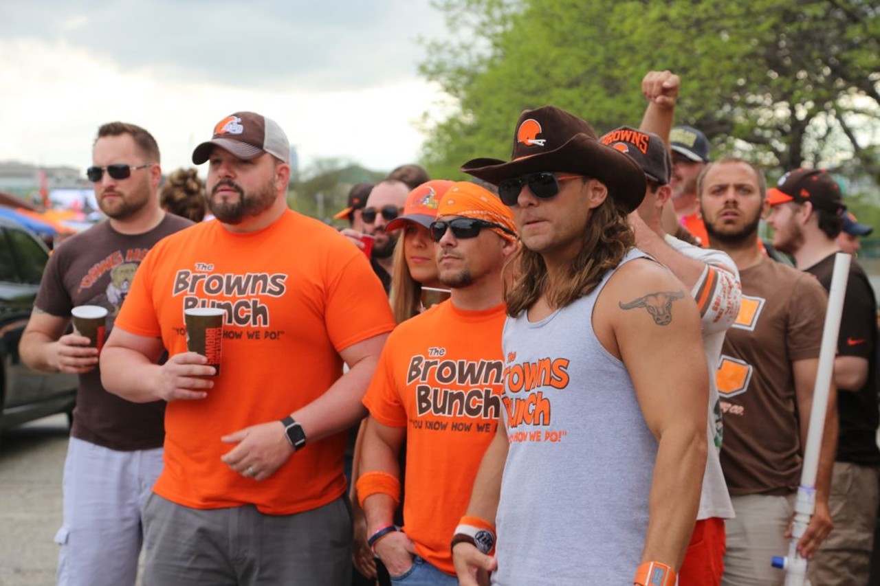 Our Draft Tailgate Party at the Muni - Cleveland Browns