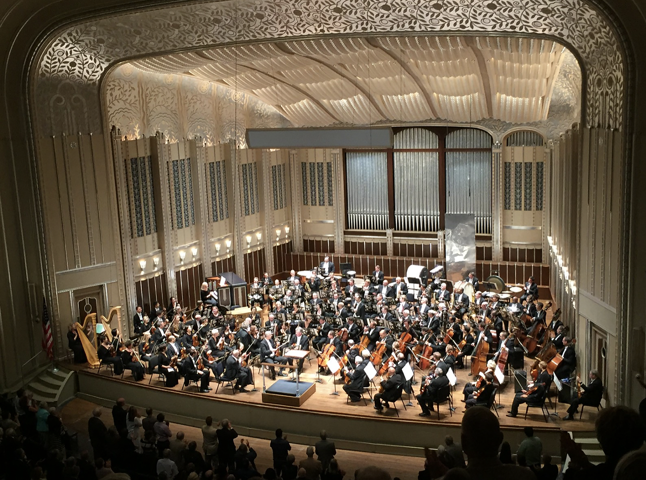 The Cleveland Orchestra is easily one of the top ten on Earth. You pretty much can't find a list of great orchestras without Cleveland showing up in the top five or so.
Via BatManhandler/Reddit