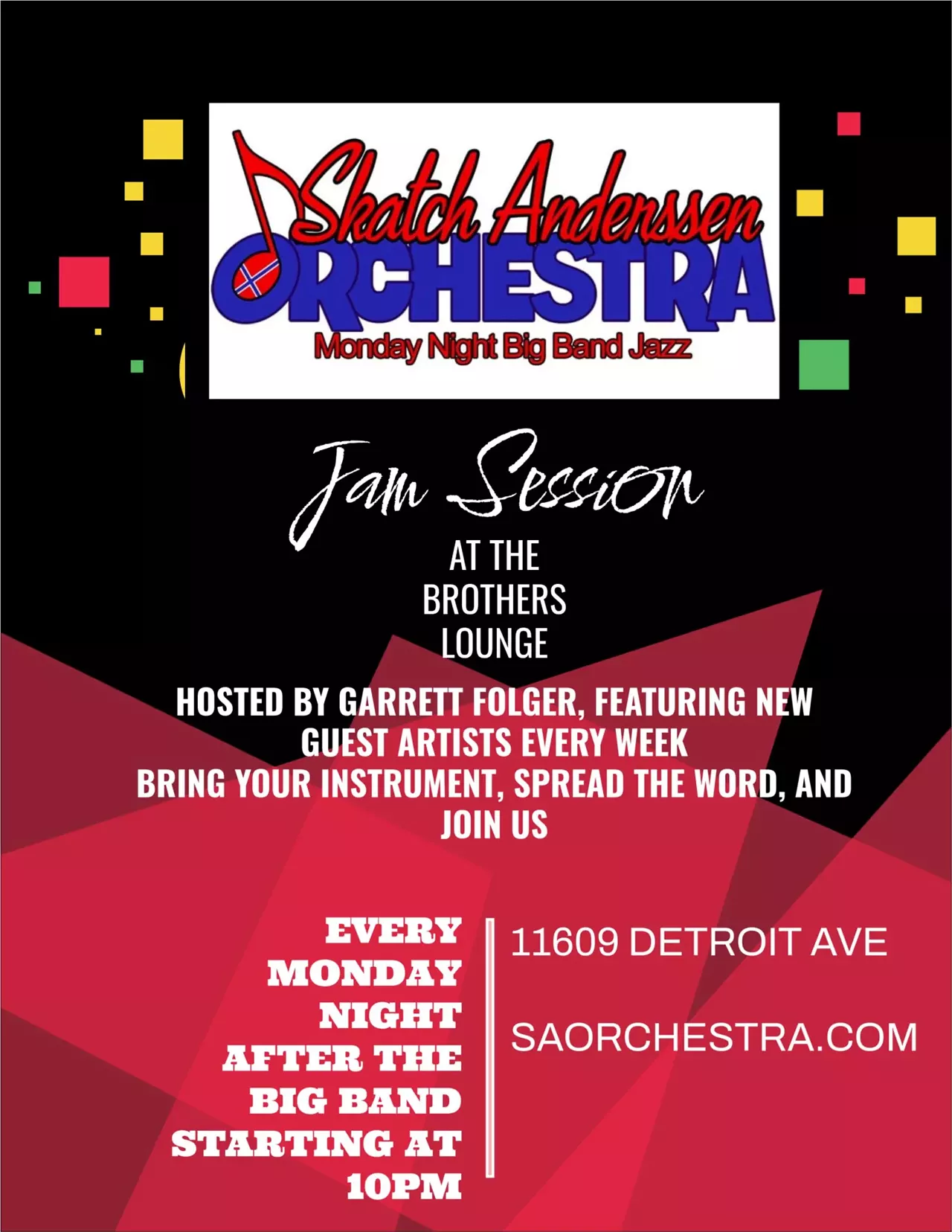 Monday Night Late Night Jazz Jam at Brothers Lounge! Brothers Lounge