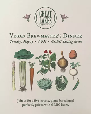 Image: Vegan Brewmaster&rsquo;s Dinner