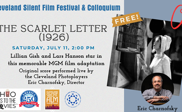 Image: Victor Sj&ouml;strom&rsquo;s THE SCARLET LETTER starring Lillian Gish, with original score performed by the Cleveland Photoplayers