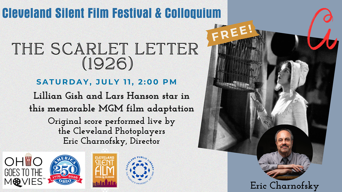 Poster advertising Lillian Gish in THE SCARLET LETTER (1926)