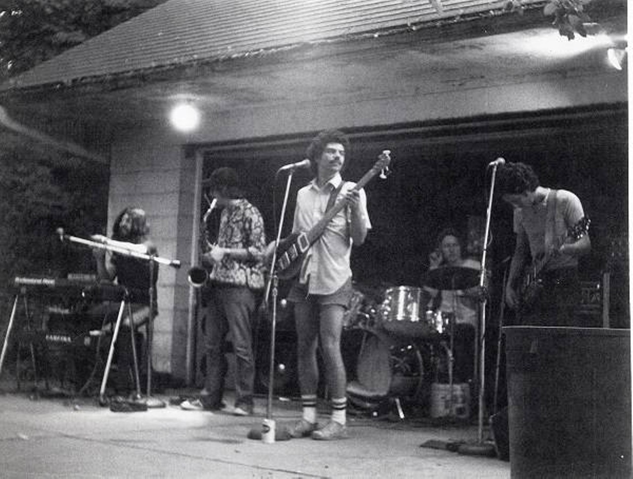 Tin Huey Playing a House Party, 1970s