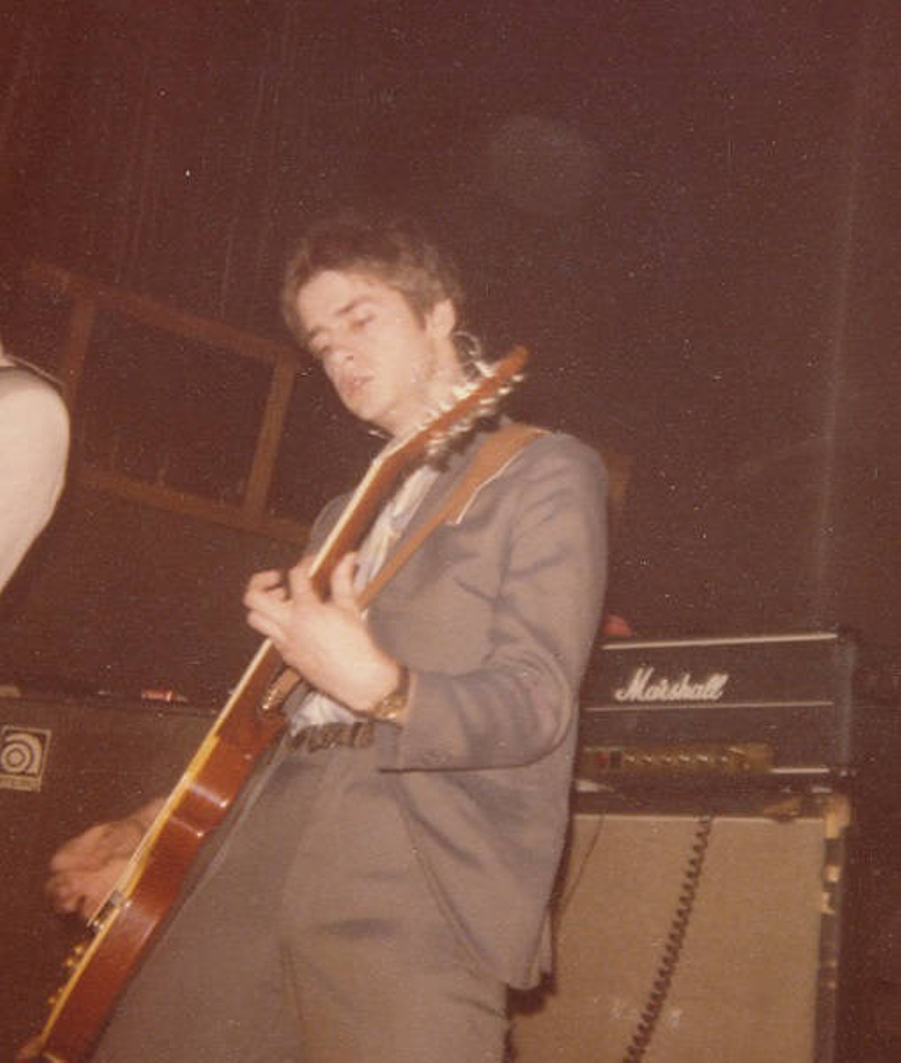 George Cabaniss on Guitar for Hammer Damage, 1979