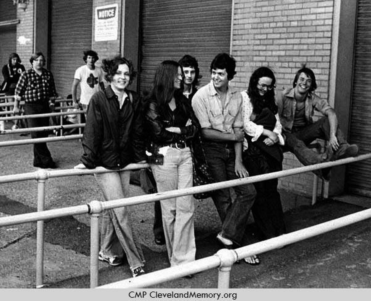  Fans Waiting for Beach Boys Concert, Municipal Stadium, 1975 
