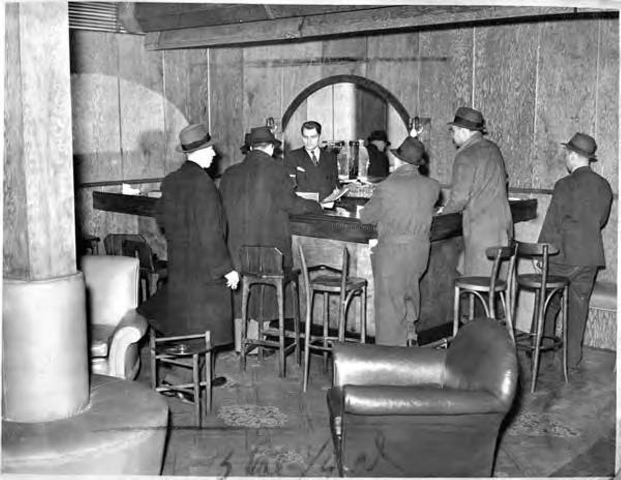  Monticello Club Bar, Euclid Avenue, 1938