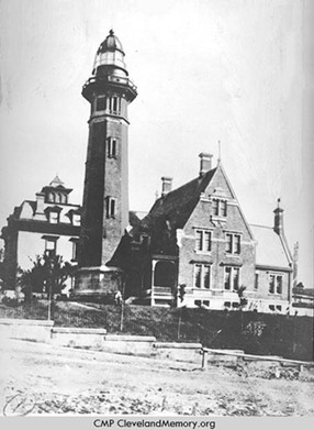 Lighthouse on West 9th, 1870