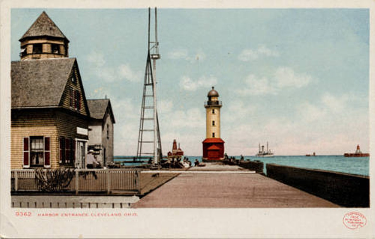 Harbor Entrance, Cleveland, 1905