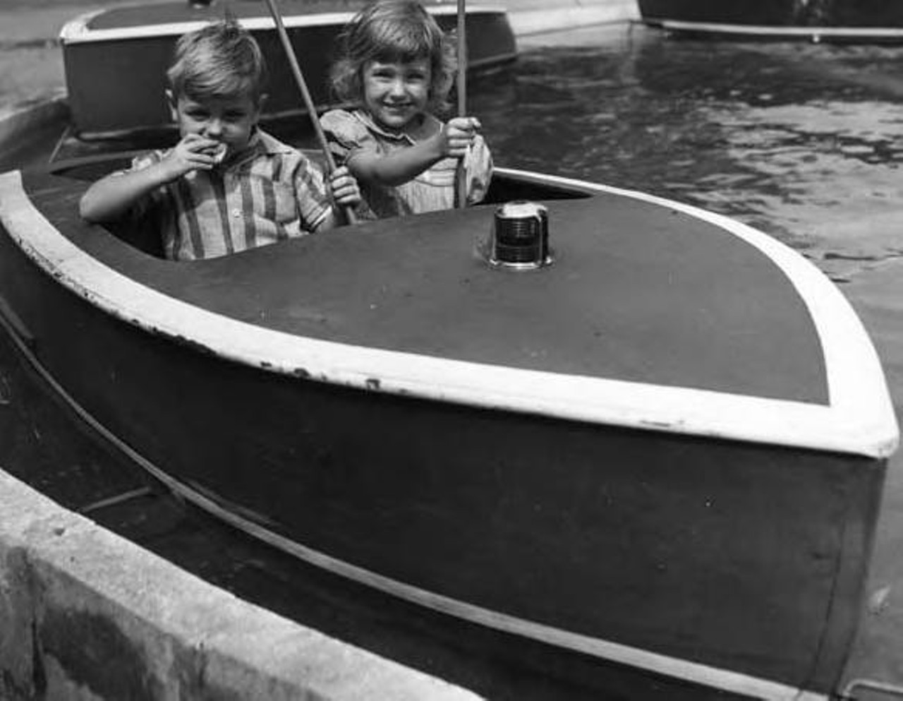  Children on Boat Ride, 1949 