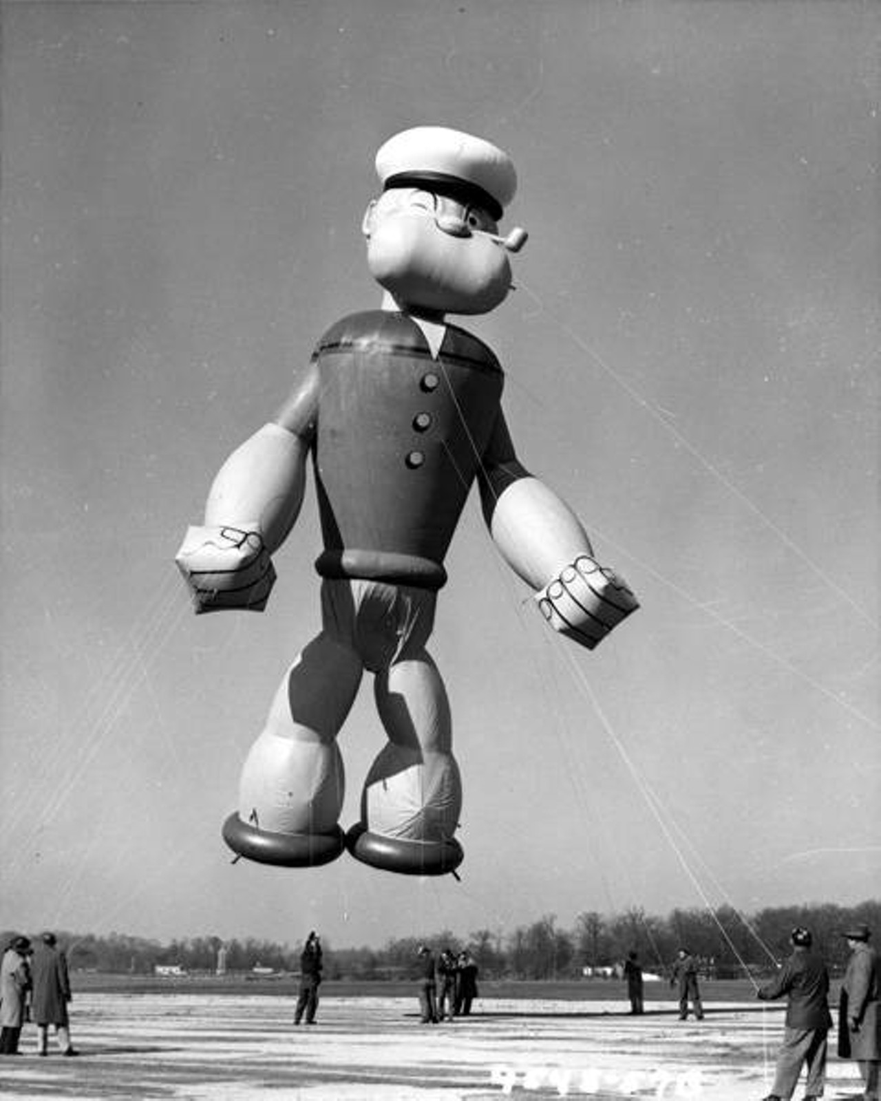 Popeye Thanksgiving Day Balloon, 1957
