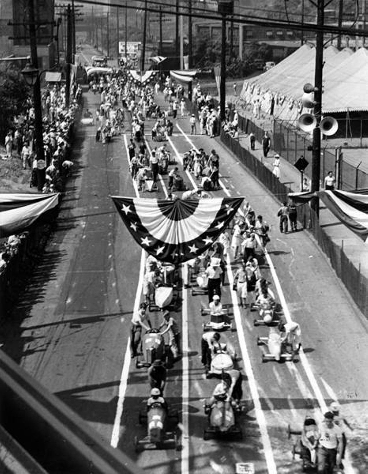 Soap Box Derby Parade, 1941