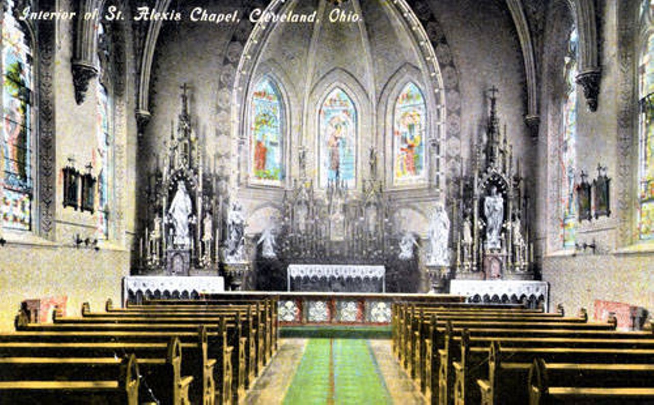  Interior of St. Alexis Chapel, 1910