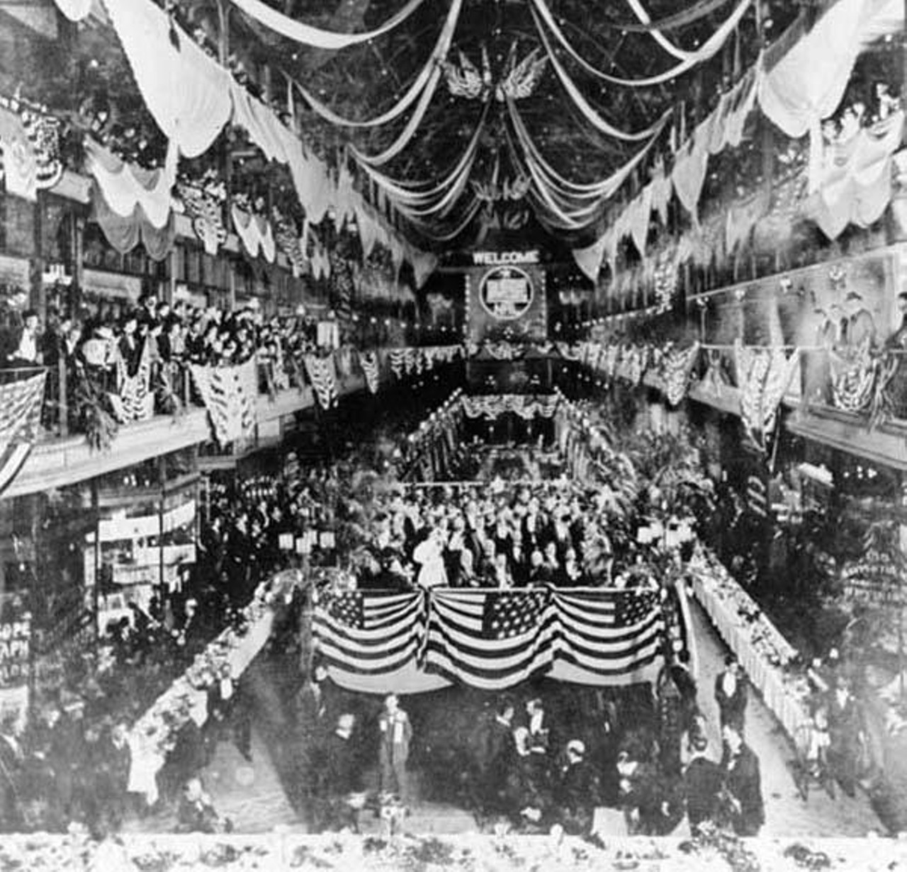 National Convention of Republican Clubs at Cleveland Arcade, 1895