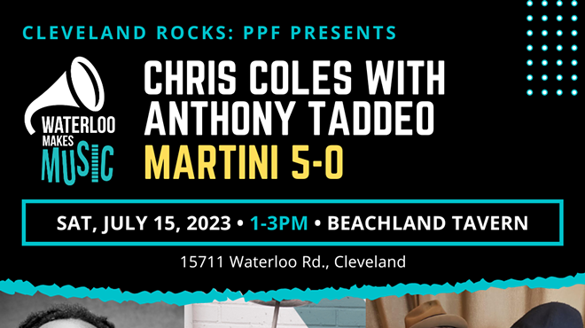 Image: Waterloo Makes Music: Chris Coles with Anthony Taddeo and Martini 5-0