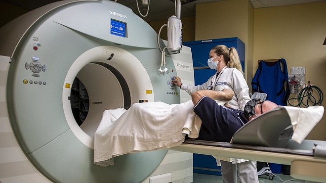 NMCSD Nuclear Medicine Department Conducts PET Scan