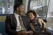 Will Smith and his real-life son offer Happyness' only true sparks.