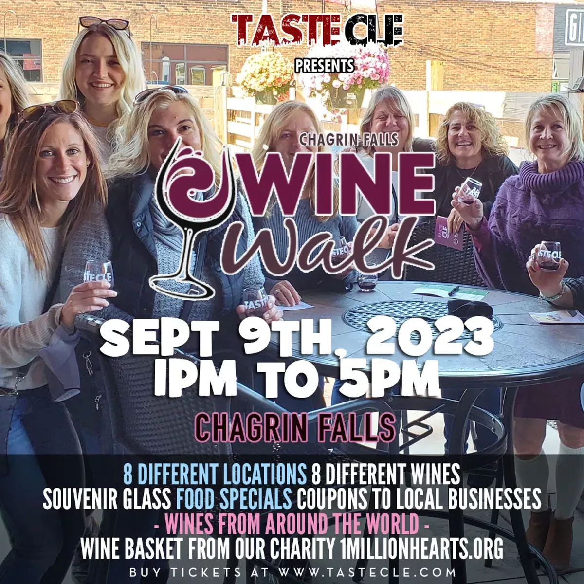 Wine Walk Chagrin Falls 2023