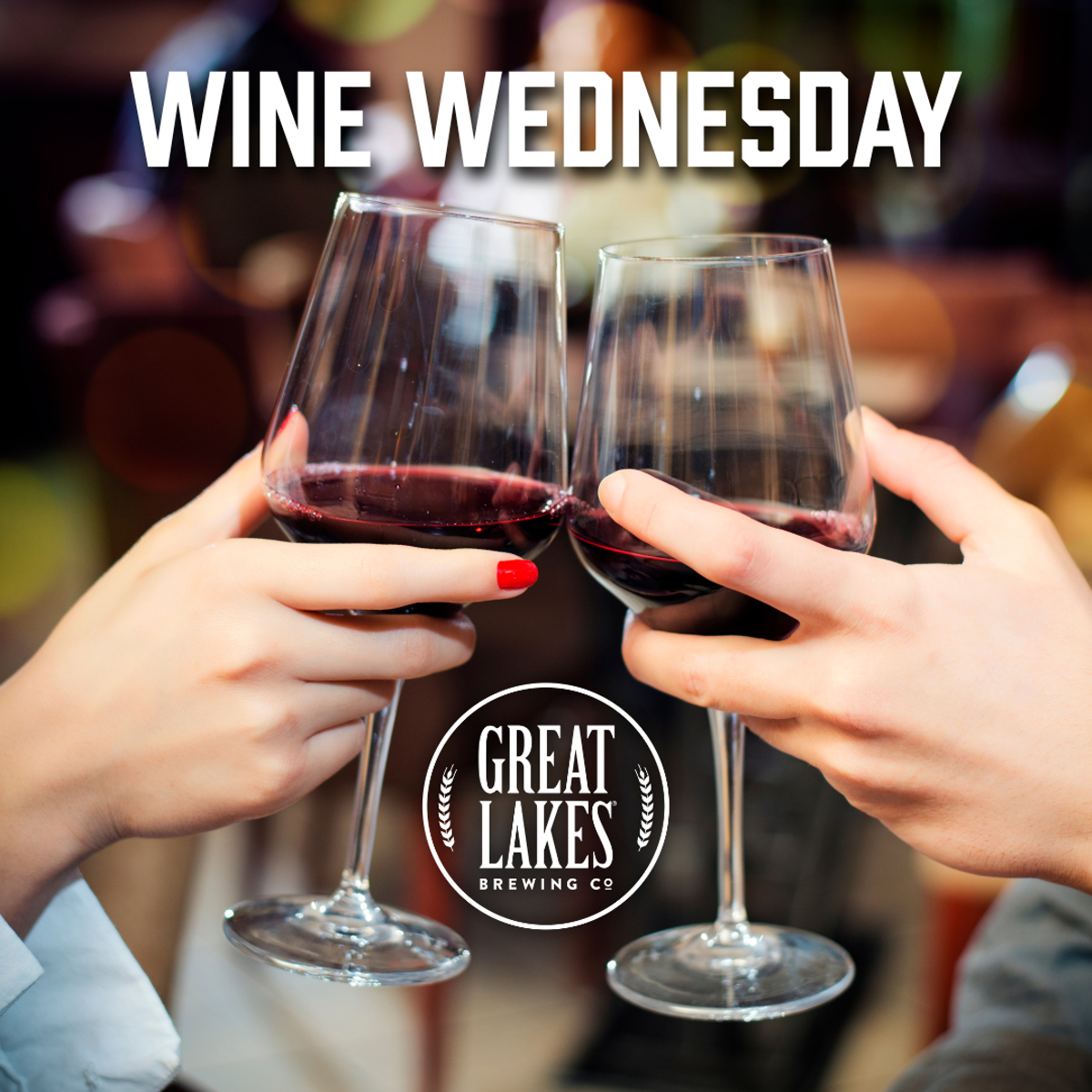 Wine Wednesdays at great lakes brewing co.