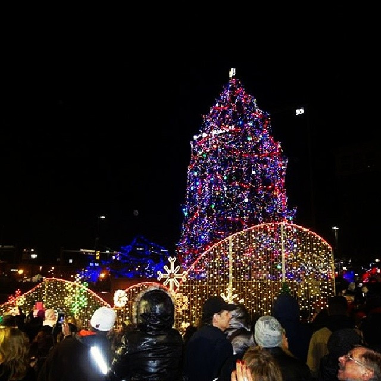 #winterfest #winterfest2013 #lights #tree #christmas #Cleveland