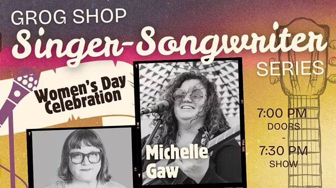 Image: Women's Day Grog Shop Singer-Songwriter Series