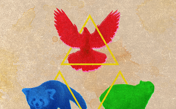 Image: Woodland Creatures V: pulses. - a night of Post-Hard Core music at Dunlap's Corner Bar