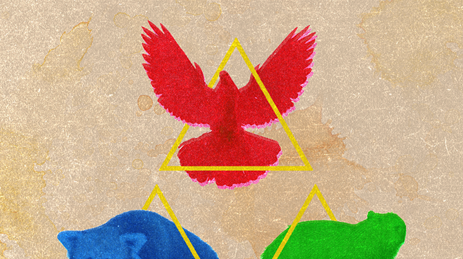 Image: Woodland Creatures V: pulses. - a night of Post-Hard Core music at Dunlap's Corner Bar