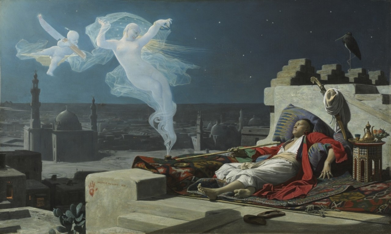 A Eunuch's Dream,&#148; by Jean Lecomte du Nou&yuml; (1874)