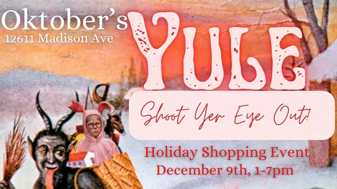 Image: Yule Shoot Yr Eye Out Holiday Shopping Event